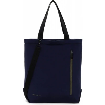 Afbeelding van Tamaris Schoudertas Shopper met laptopvak Gayl Sling Bag Blue Blauw