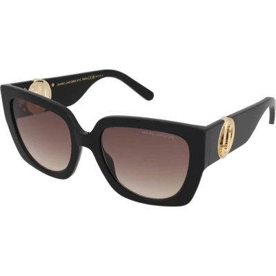 Afbeelding van MARC Jacobs Zonnebril, Dames, Maat: 54, Black