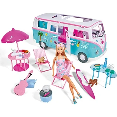 Afbeelding van Steffi Love Hawaii Camper 29 cm pop vanaf 3 jaar