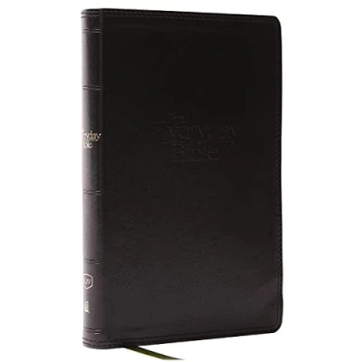 Afbeelding van KJV, The Everyday Bible, Black Leathersoft, Red Letter, Comfort Print