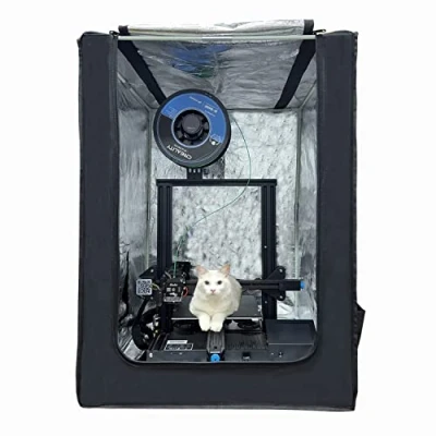 Afbeelding van YOOPAI Creality Ender 3/Ender 3 Pro/Ender V2 3D printerbehuizing Constante temperatuur vuurvaste stofdichte beschermhoes voor Anycubic Elegoo printers 65 x 55 75 cm