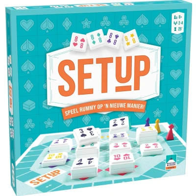 Afbeelding van Asmodee SETUP bordspel in de kleur Multicolor