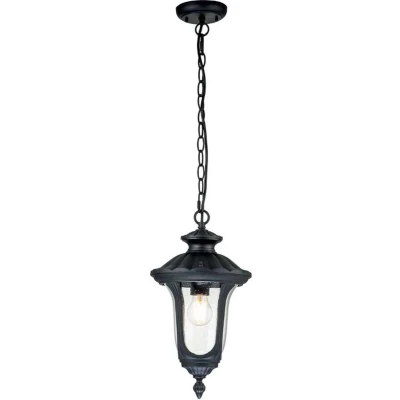 Afbeelding van Elstead Lighting LED Buiten Pendelarmatuur Chicago 1X E27 Max 60W IP44 Dimbaar Textured Black