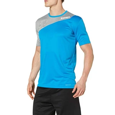 Afbeelding van Kempa Core 2.0 Shirt Kempablauw Donker Grijs Melange Maat 2XL