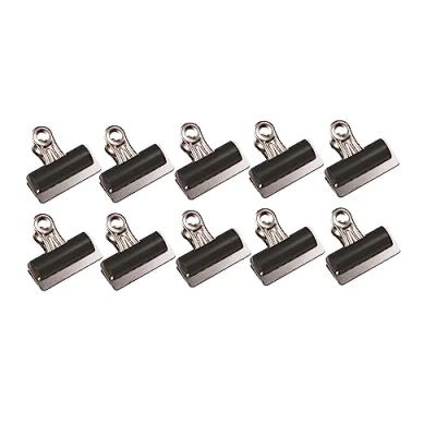 Afbeelding van Q CONNECT bulldogclip, zwart, 75 mm, doos van 10 stuks 6