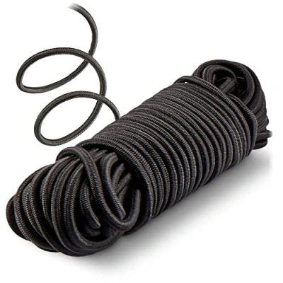 Afbeelding van COM FOUR® Elastische touwen spantouw voor banners, posters, tenten, paviljoens rubberen spanners transport, camping, sport, bagage verlengtouw
