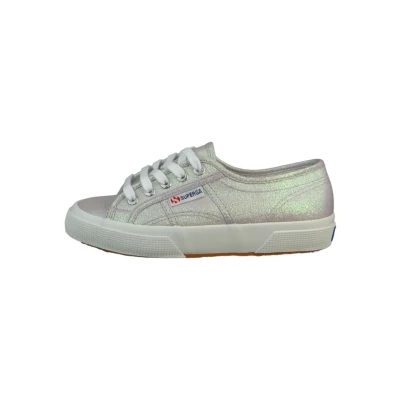 Afbeelding van Superga lilla iridescent Sneakers laag, Dames, Maat: 40, Pastel Textiel/ synthetisch