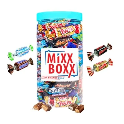 Afbeelding van Mars Miniatures chocolademix Twix, Snickers, &amp; Bounty 600g