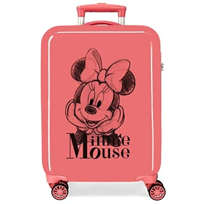 Afbeelding van Disney Minnie in Love Cabinekoffer, Roze, Cabinekoffer
