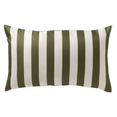Afbeelding van SIA Outdoor Kussenhoes 30x50 cm waterafstotend en uv bestendig Olive Branch groen