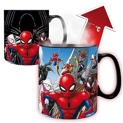 Afbeelding van MARVEL Multiverse Spider Man Beker Heat Change