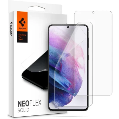 Afbeelding van Spigen Neo Flex Solid Screen Protector voor Samsung Galaxy S21 2 Pack
