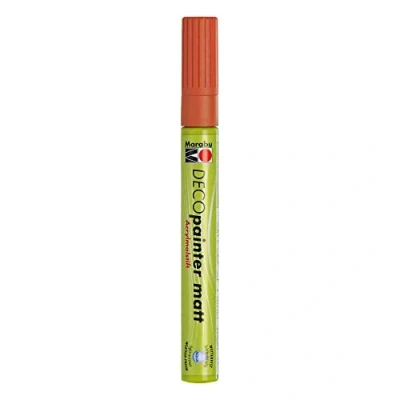 Afbeelding van Marabu Deco tip 3 4 mm, painter marker, mandarijn, 1,6 x 14,8 cm