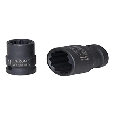 Afbeelding van KS Tools, Dopsleutel + dopmoer, 1/2&quot; stopcontact kort (26 mm)