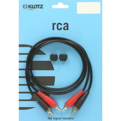Afbeelding van Klotz AT CC0300 Cinchkabel 3 m Audiokabel