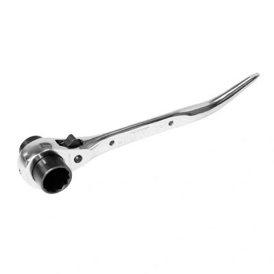 Afbeelding van Silverline Dubbele Ratelsleutel met Wrikpunt 21 en 23 mm