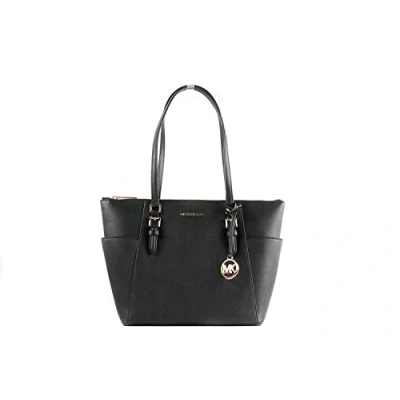 Afbeelding van Michael Kors Charlotte schoudertas voor dames (1 stuk), zwart.