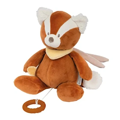 Afbeelding van Nattou Rode Panda Muziek Knuffel 28 cm