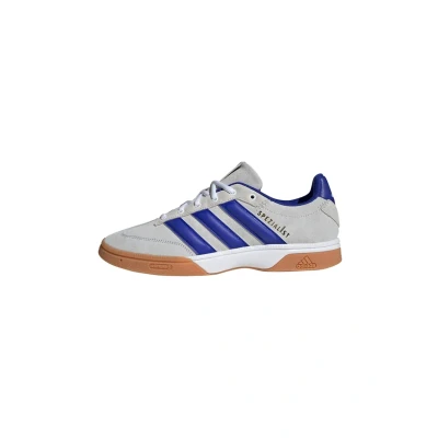Afbeelding van adidas Performance Spezialist Indoor Volleybalschoenen, Heren, Maat: 38, Cloud white lucid blue grey two Leer en textiel