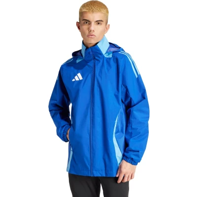 Afbeelding van adidas Performance Tiro 24 Competition All Weather Jack Heren Blauw M