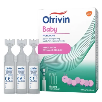 Afbeelding van 2x Otrivin Baby Monodose 18 stuks