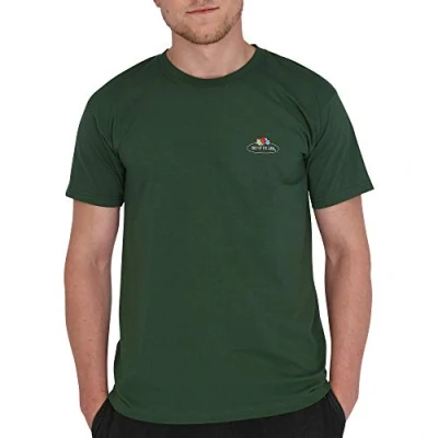 Afbeelding van Fruit of the Loom T shirt heren, Flessengroen (38).