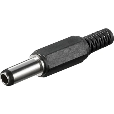 Afbeelding van Goobay DC connector met knikbescherming gat 2,5 mm x 5,5