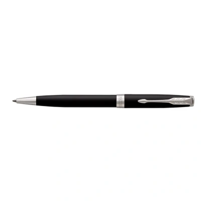 Afbeelding van Parker Sonnet Matte Black CT Balpen Kleur: Zwart De Vulpenwereld