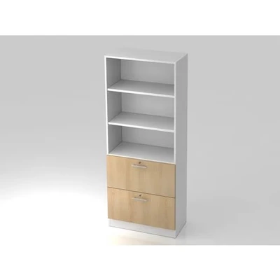 Afbeelding van Wandkast Wit/Eik 80 x 42 200,4 cm Signa G 7300 RE