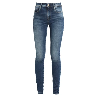 Afbeelding van ONLY Onlshape Reg Sk Dnm jeans Rea4488 Noos Skinny voor dames, Donkere blauw, Taille 30 / lengte