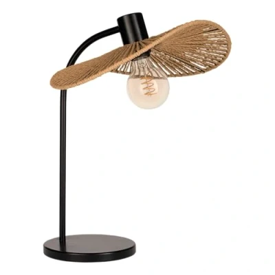 Afbeelding van EGLO Siruela Tafellamp E27 H 46.5 cm Papier Natuur