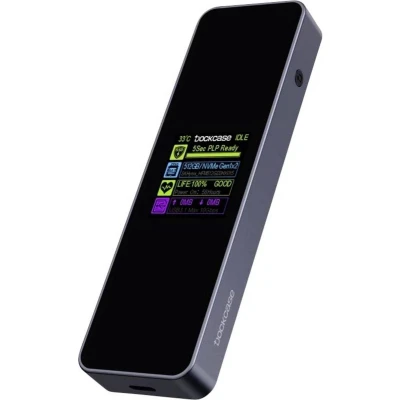 Afbeelding van Dockcase DSWC1P 5 M.2 harde schijf behuizing PCIe NVMe SSD