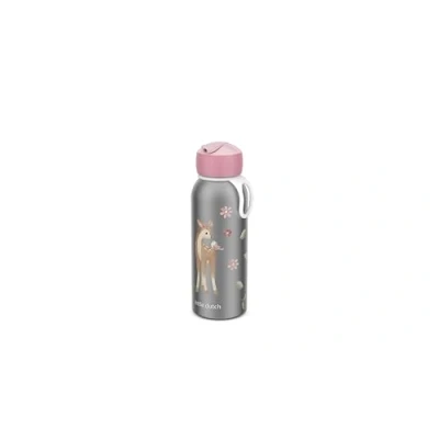 Afbeelding van Mepal isoleerfles flip up Campus Little Dutch 350 ml 12 uur koud / 9 warm Drinkfles met rietje voor kinderen Fairy Garden