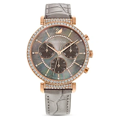 Afbeelding van Swarovski dames Passage Chrono horloge 5580348 in de kleur Roségoud