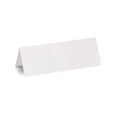 Afbeelding van Tafelnaambord MAUL karton 21x7,5cm wit 100stuks
