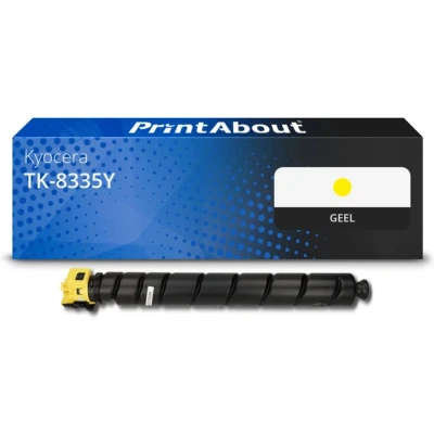 Afbeelding van Huismerk Kyocera TK 8335Y Toner Geel
