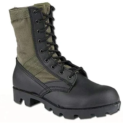 Afbeelding van Mil Tec Us dschungelstiefel Panama Oliv, rangerlaarzen voor heren, Olijfgroen