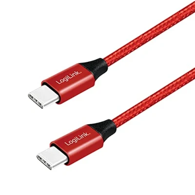 Image de LogiLink Câble USB 2.0 C mâle 03 m rouge