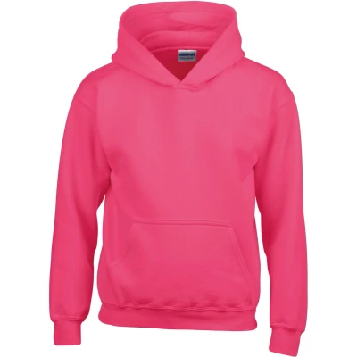 Afbeelding van Gildan Heavy Blend Classic Fit Youth Hooded Sweatshirt GI18500B Heliconia
