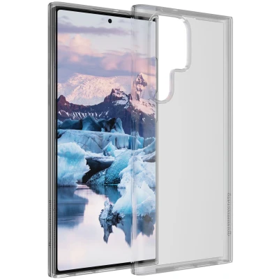 Afbeelding van Dbramante1928 Hoesje Siliconen Geschikt voor Samsung Galaxy S23 Ultra Greenland Backcover Transparant