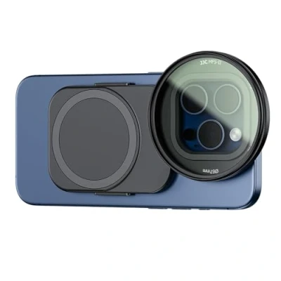 Afbeelding van JJC Magnetische telefoonfilteradapter voor iPhone 16 Pro Max 15 14 67 mm filterhouder statiefhouder via dubbelzijdige Magsafe bevestiging en