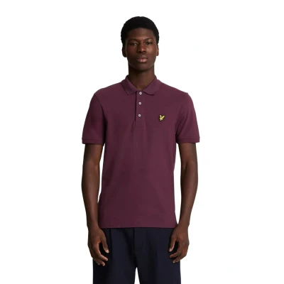 Afbeelding van Lyle and Scott Blauw Polo maat XL heren Stretch Suitable Herenkleding Poloshirt