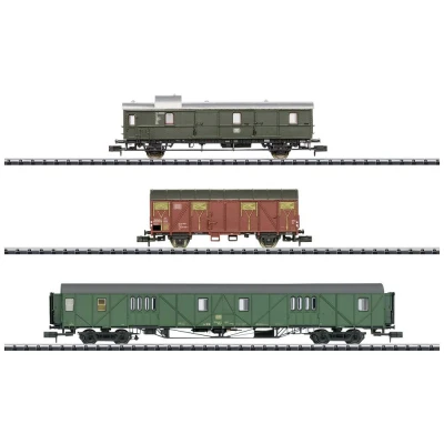Afbeelding van MiniTrix 18296 N personenrijsset 2, N2846 van de DB, MHI