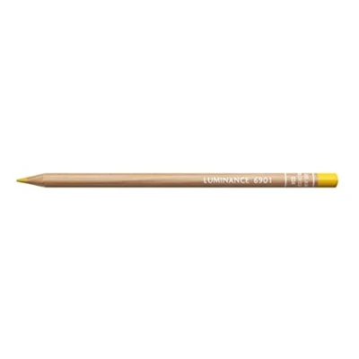 Afbeelding van Caran d&#039;Ache Luminance 6901.034 Colour Pencil Artist kleurpotloden, 3 stuks, kleur: 034 okergeel