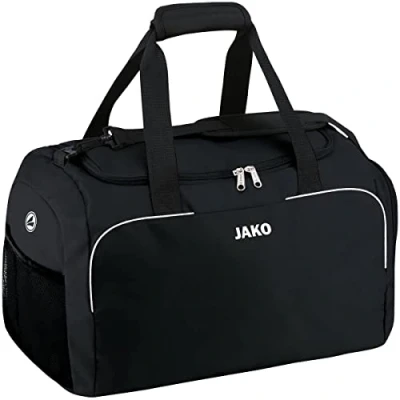 Image de JAKO Sac de sport Classico Bambini, Noir, Bambini 38 x 21 28 cm,