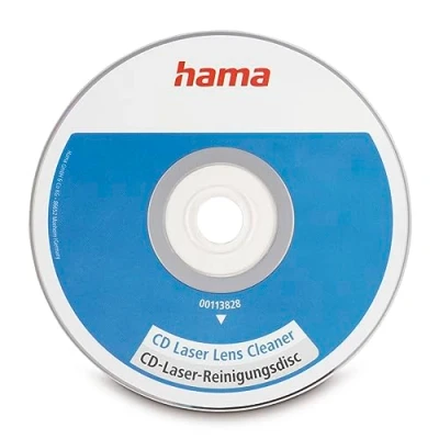 Afbeelding van Hama reinigingscd voor cd speler (laserreiniging, speler, autoradio, consoles met rom sleuf in de reinigingsvloeistof, reinigingsschijf)