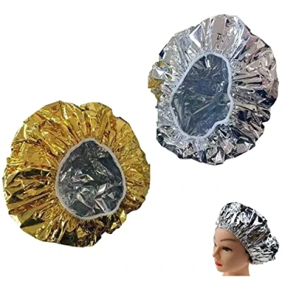 Afbeelding van 4 stuks verwarmingsmuts, aluminium haarverzorging, natuurlijke haarbehandeling, verzorgende verwarmde muts, voor haarverzorging