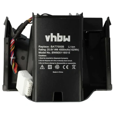 Afbeelding van vhbw Batterij compatibel met Robomow Premium RC302, RC304, RC304u, RC306, RC308, RC308u, RC312, RC312u robotmaaier (4000 mAh, 25,6 V, Li ION)