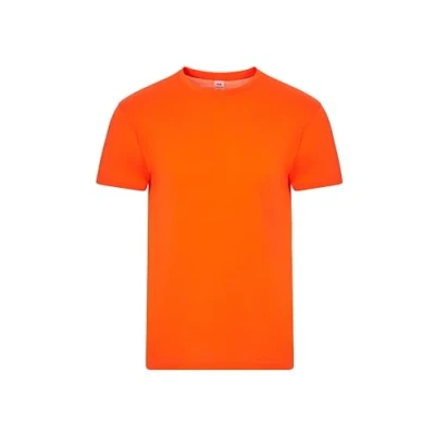Image de Mukua Derby T shirt unisexe en polyester toucher coton, couleur Orange fluo, taille S, S