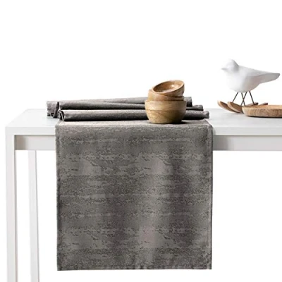Afbeelding van AmeliaHome Tafelloper 40 x 140 cm lotuseffect waterafstotend